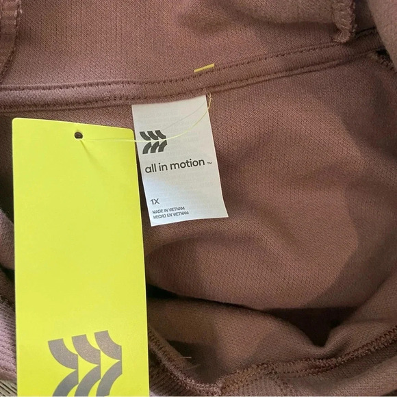 All in Motion Cozy Rib Hoodie Size 1X‎ NWT - Picture 6 of 6
